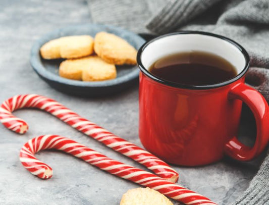 Candy Cane Mint Flavored Coffee