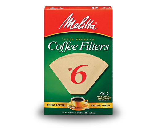 #6 Coffee Filter Cone - 40 ct.