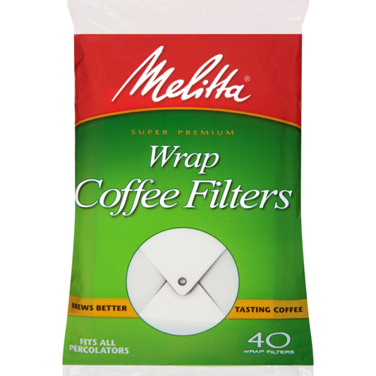 Wrap Filter Paper White, 40 Count