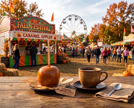Caramel Dipped Apple Coffee