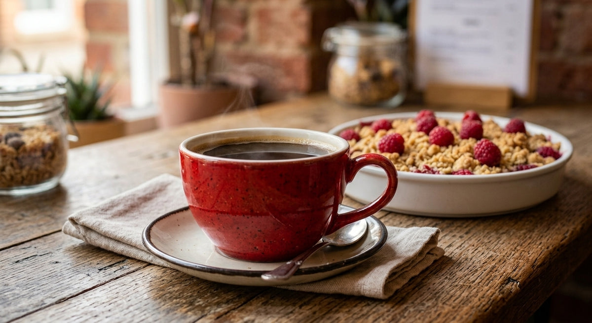Raspberry Streusel Coffee