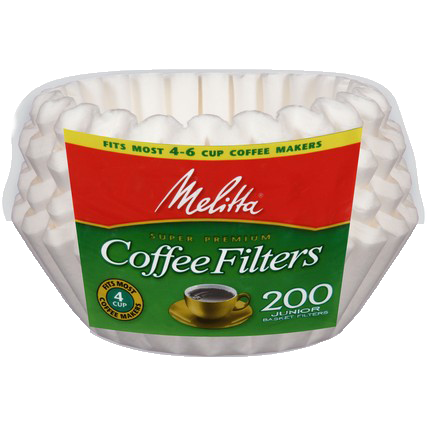 4-6 cup Basket Filter - 200 ct.
