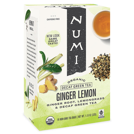 Decaf Ginger Lemon Numi Tea