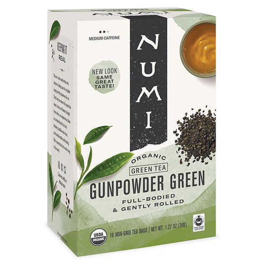 Gunpowder Green Numi Tea