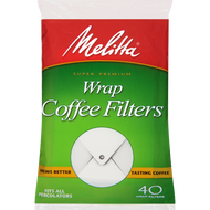 Wrap Filter Paper White, 40 Count